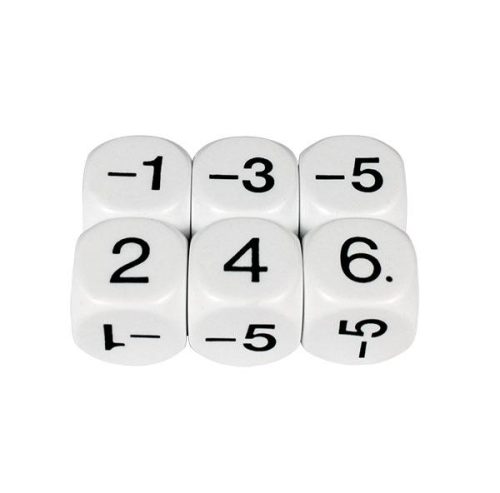 Sum Dice Negative Odd 22mm