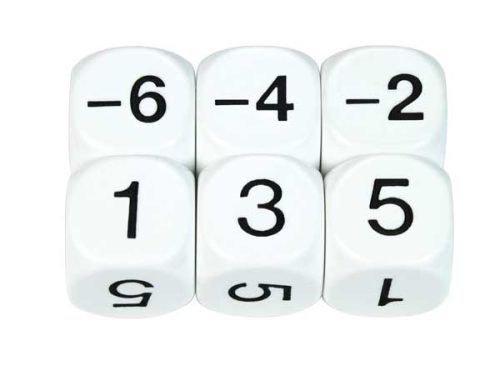 Sum Dice Negative Even 22mm