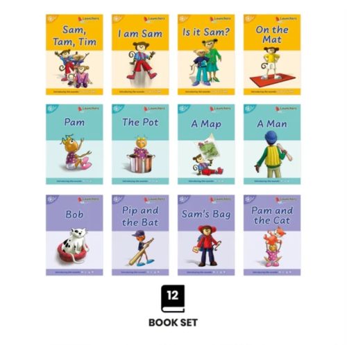 DL10 Dandelion Launchers Units 1-3 (12 books) Sam, Tam, Tim decodable