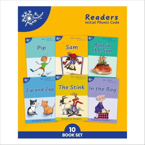 DR1 Dandelion Readers Units 1 -10 (10 books) Set 1 'Sam' decodable