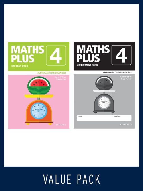 Maths Plus Yr4 Student + Assessment Book