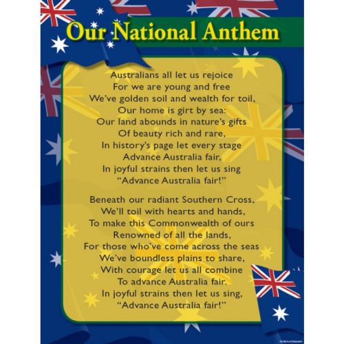 CH6009 Chart National Anthem