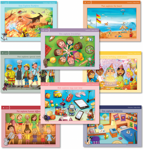 Chatterbox Card Set - 36 x Receptive and Expressive Language Cards, Decodable Readers Australia