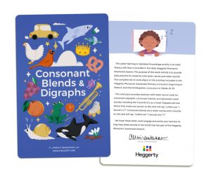 Consonant Clusters & Digraphs Cards by Heggerty