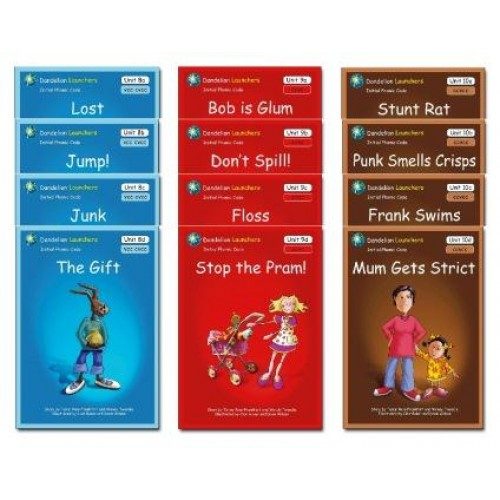 DL 9 Dandelion Launchers Units 8-10 (12 books) "Lost" decodable