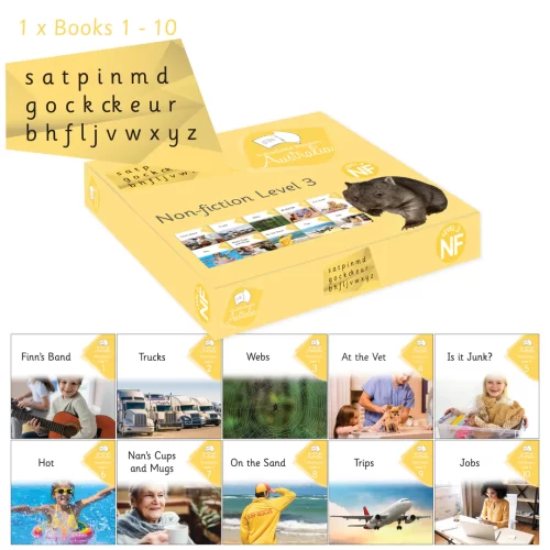 Decodable Readers Australia Non-fiction Level 3