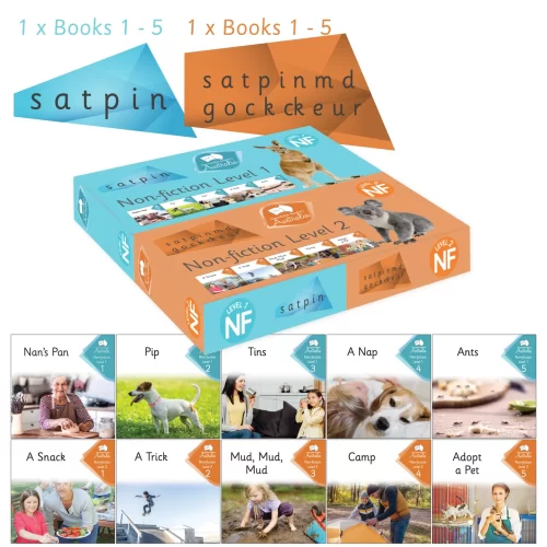Decodable Readers Australia Non-fiction Level 1/2