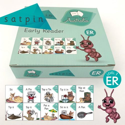 Decodable Readers Australia Early Readers Lev 1 Set of 10
