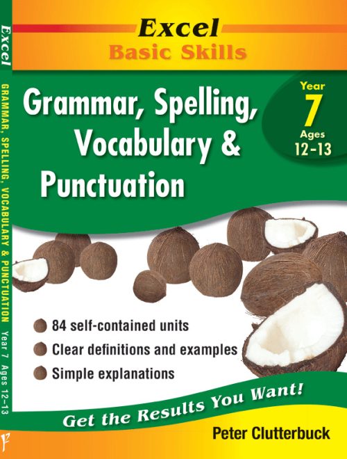 Excel Basic Skills Grammar Spelling Vocabulary Punctuation Yr7