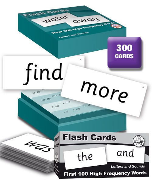 First 300 High Frequency Words Flashcards