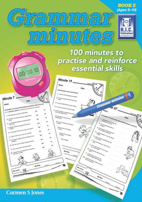Grammar Minutes Book E