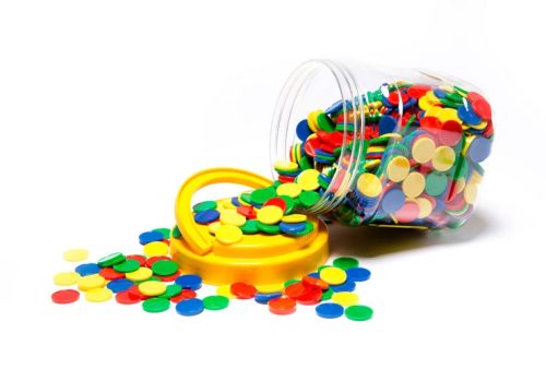 Counters 10 Solid Colours (1000) 22mm TFC11186