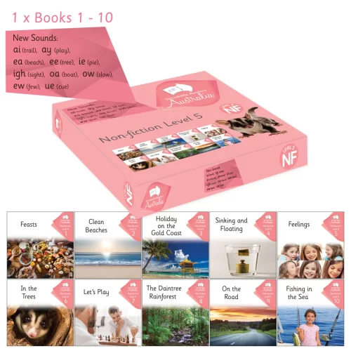 Decodable Readers Australia Non-fiction Level 5