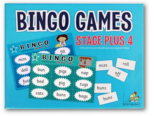 Little Learners Bingo Game Stage PLUS 4