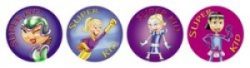 MS011 Super Kid Girl Stickers