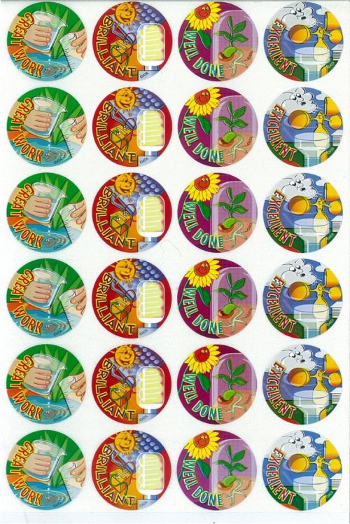 MS076 Science Stickers