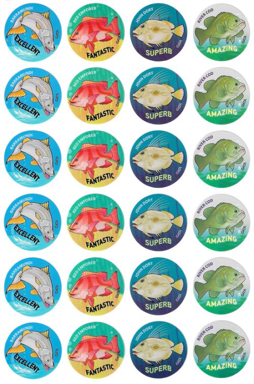 MS101 Australian Fish Stickers