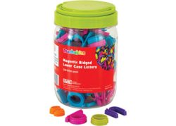 Magnetic Ridged Lower Case Letters 120 Pk TEB7029