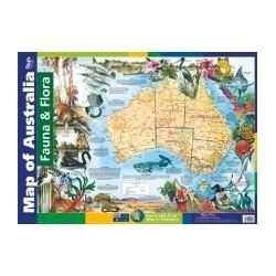 Map of Australia Flora and Fauna