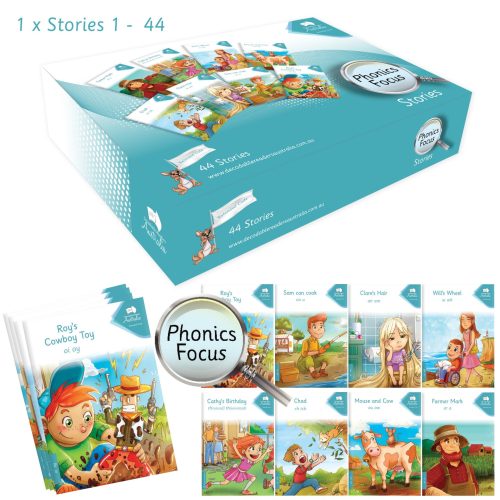 Extended Code Phonics Focus Stories - Decodable Readers Australia