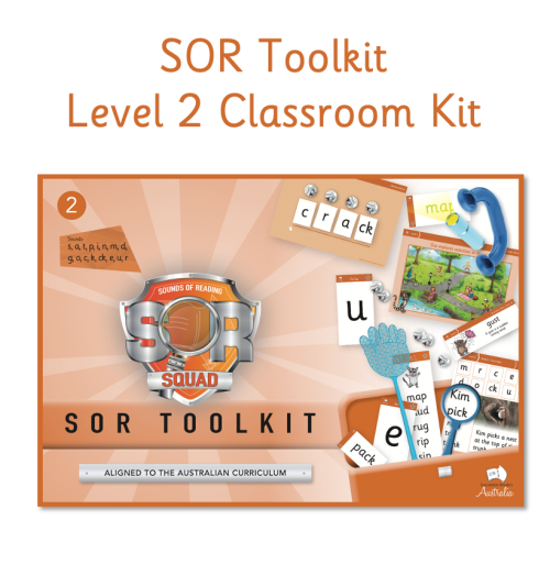 SOR ToolKit (Sounds Of Reading) Level 2 - Classroom Kit, Decodable Readers Australia
