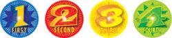 SR701 1234 Award Stickers (96)