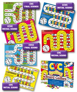 Spelling Board Games Set 1