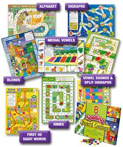 Spelling Boards Games Set 2