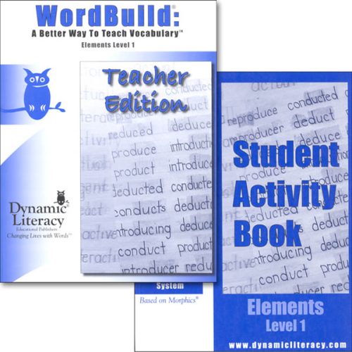 Word Build : A Better Way to Teach Vocabulary Elements 1