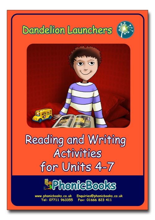 WR 12 Dandelion Launchers Workbook Units 4-7 decodable