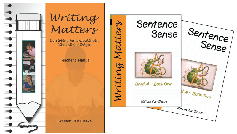 Writing Matters is an exceptional book that helps teachers help students to develop sentence skills, whatever their age.