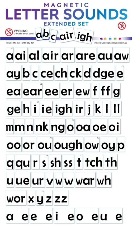 Magnetic Letter Sounds Extended Pack - Image 2
